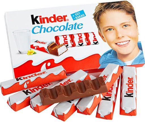 Шоколад Kinder від Ferrero